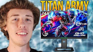 Titan Army Is Cooking - P2510S PLUS Monitor Review
