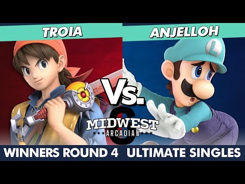Midwest Arcadian 6 - TROIA (Hero, Steve) Vs. ANJELLOH (Luigi) SSBU Ultimate Tournament