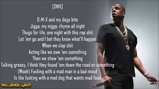 Jay-Z - Money, Cash, Hoes ft. DMX (Lyrics)