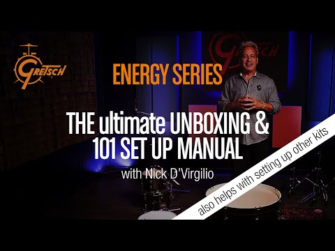 Gretsch ENERGY Drum Kit 101: Unboxing, Setup & Tuning