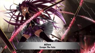 [Nightcore] Alive - Escape The Fate