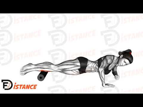 Exercice Massage tibia péronier au rouleau (foam roller)