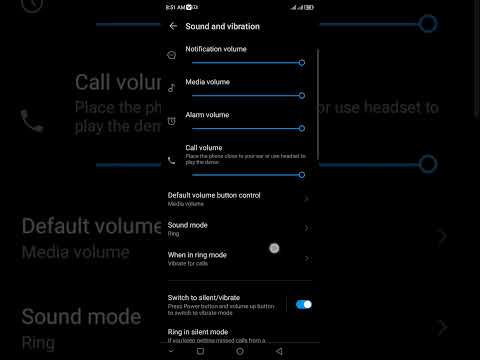 ZTE Mobile phone ke setting ma sounds and vibration ko chak kro