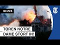 Grote brand verwoest beroemde Notre-Dame
