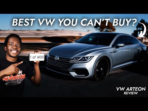 VW ARTEON R-LINE Review: The Most Rare VW that Competes with BMW