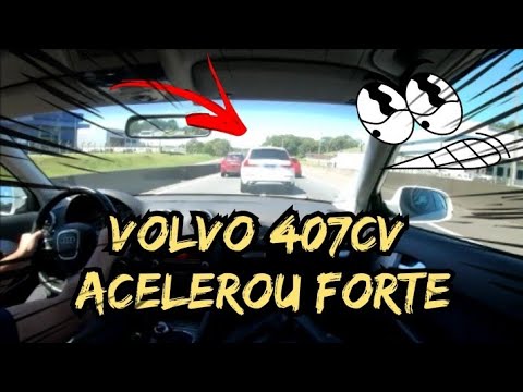 Quando um Volvo XC60 T8 407cv encontra uma Audi A3 Sport 200cv