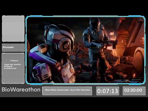 Biowareathon - Mass Effect: Andromeda - Any% New Game+ by Altaadela