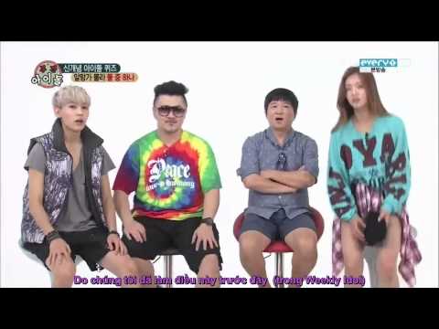 VIETSUB 131009  Weekly Idol Teen Top cut