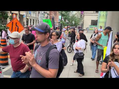 Toronto Freedom Protest, Monday September 13th 2021