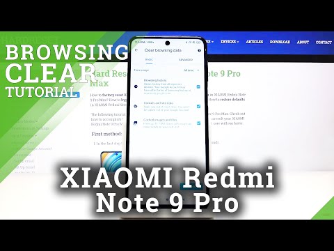 How to Clear Browsing Data in XIAOMI Redmi Note 9 Pro – Delete Browsing History