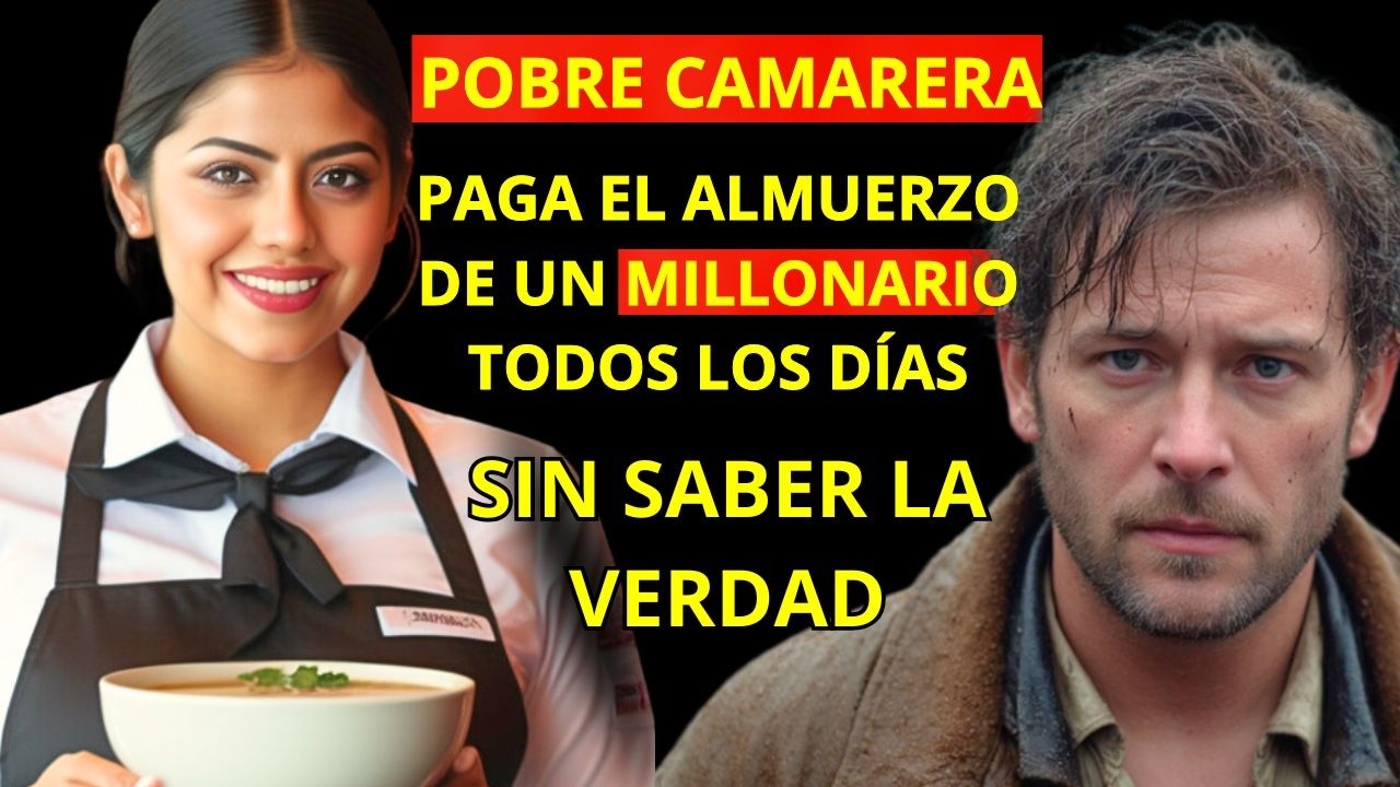 MILLONARIO HACE QUE UNA POBRE CAMARERA PAGUE SU ALMUERZO TODOS LOS DÍAS PERO LO QUE SUCEDE DESPUÉS L