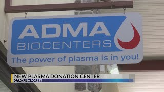 New Plasma Donation Center In Myrtle Beach