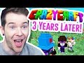 Playing Minecraft CRAZYCRAFT 3 Years Later!