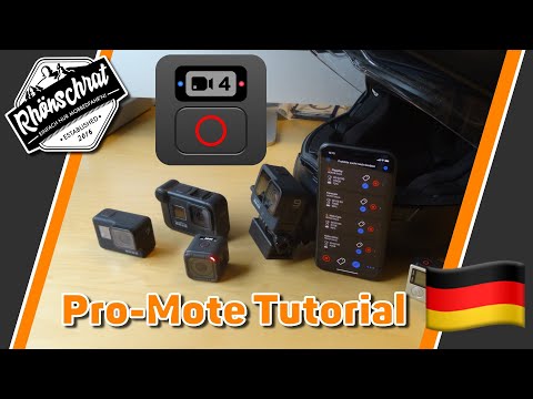 Das komplette Tutorial für Pro-Mote - die GoPro Fernbedienung als App | Deutsch