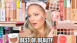 BEST OF BEAUTY 2023 🤩 BEAUTY FAVORITES (Drugstore & High End) & HOW TO USE IT ALL! KELLY STRACK