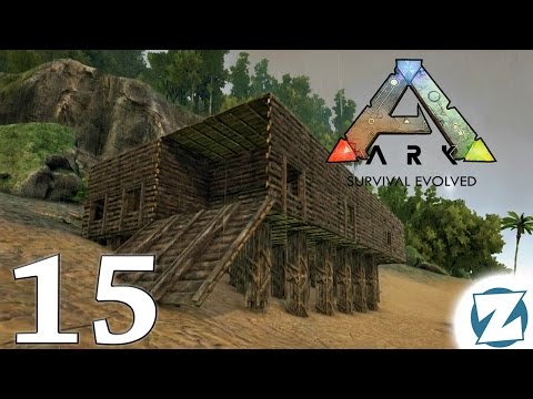 ARK Survival Evolved Gameplay - Log Cabin - Let's Play Ep15 (1080p 60 FPS)