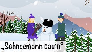 Schneemann bau`n - Weihnachtslieder -  Winterlieder deutsch - muenchenmedia