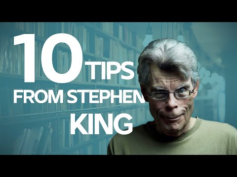 10 Writing Tips from Stephen King for Writers and Screenwriters