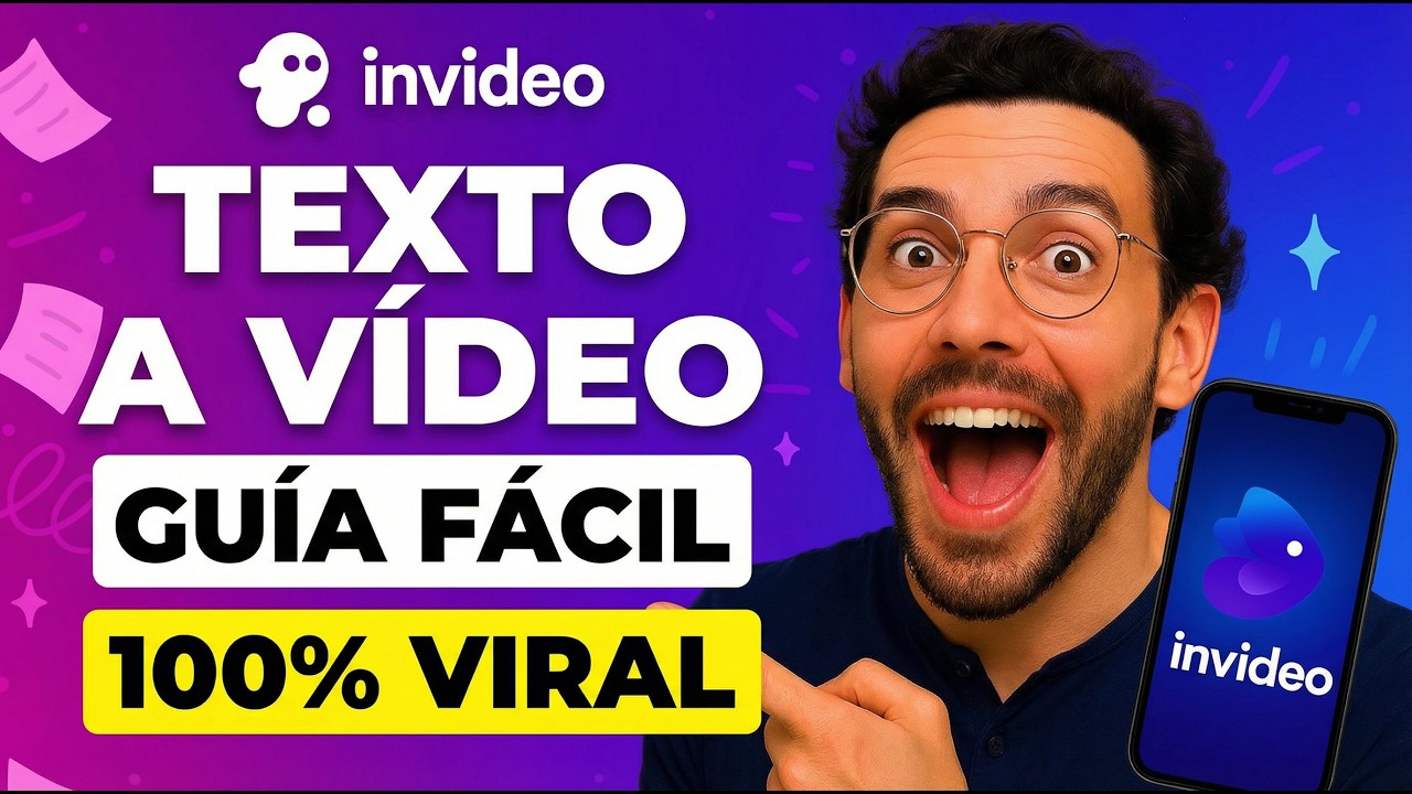 ¡Convierte Texto en YouTube Shorts Virales! Tutorial InVideo AI para Principiantes