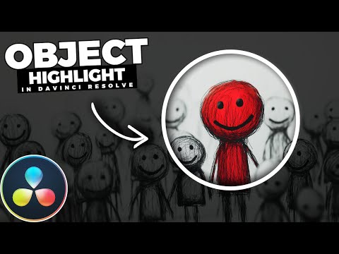 How To HIGHLIGHT Moving OBJECTS In Davinci Resolve