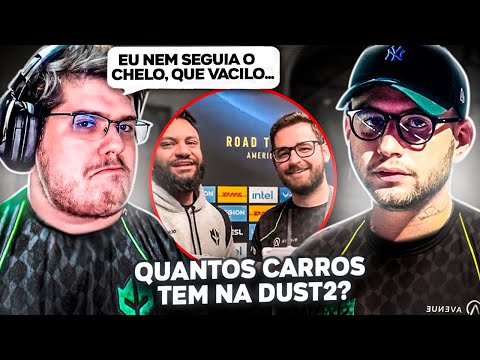 KNG E CASIMIRO falando da IMPERIAL NO MAJOR E FALLEN COM FER respondendo quiz