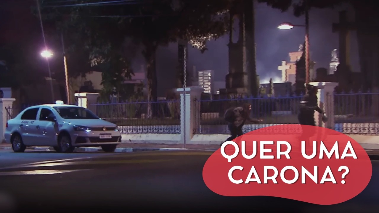ELES VÃO PRO LADO DE LÁ DE CARONA GRATUITA 💀 | CÂMERAS ESCONDIDAS