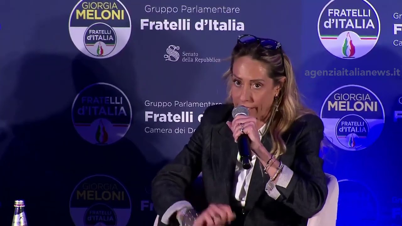 A. MELONI: “IL CENTRODESTRA È SOLIDO, I GOVERNI DI SINISTRA DURANO COME UN GATTO IN TANGENZIALE”