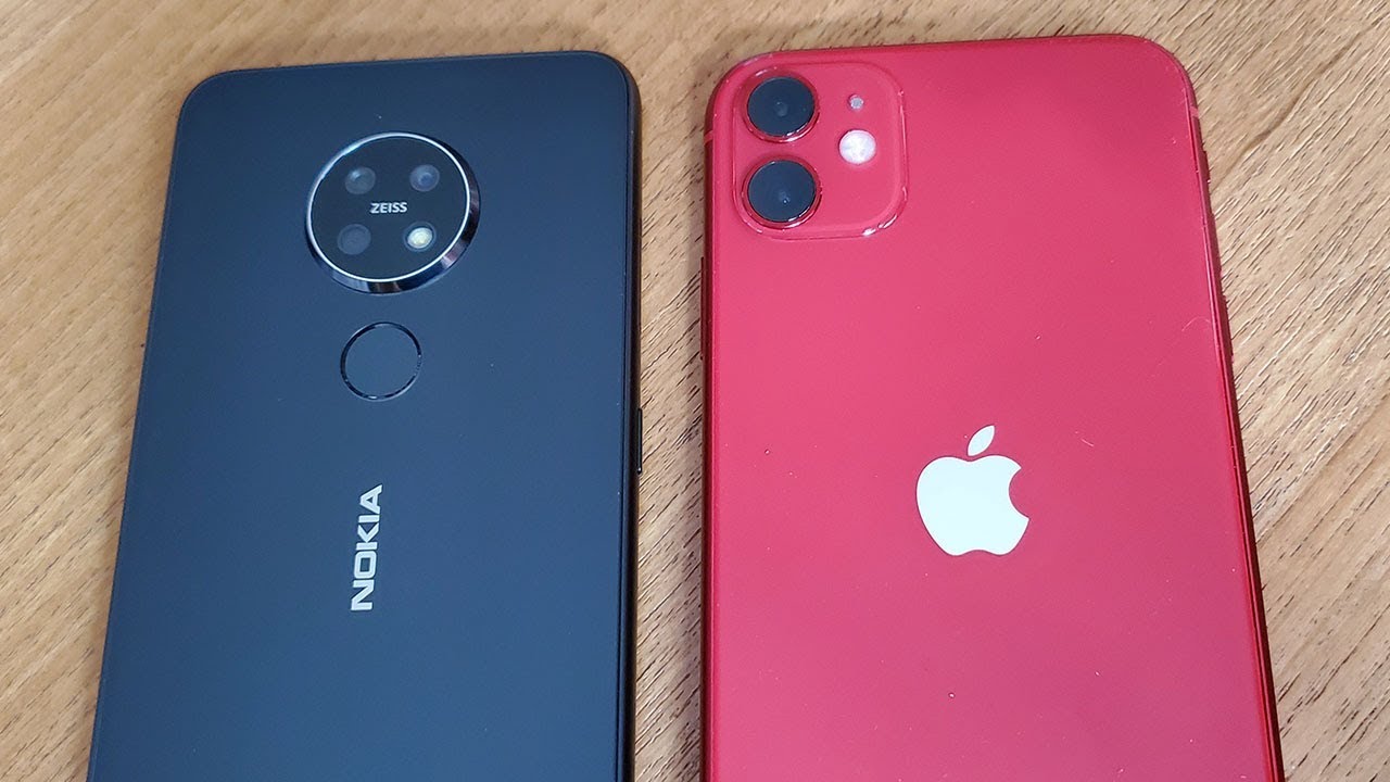 Nokia 7.2 vs Iphone 11 Gaming Comparison