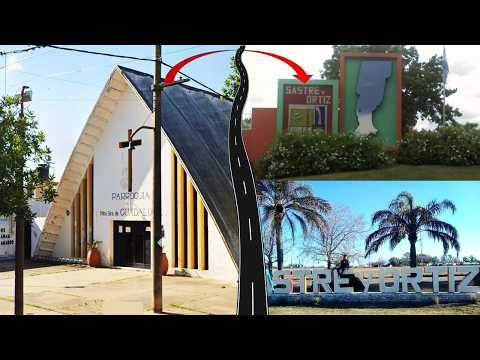 132 De Frontera a Sastre y Ortiz, Santa Fe, Argentina #viaje #virtual #drone #turismo #travel