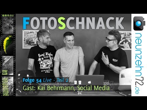 Fotoschnack 54 Teil 2 - Gast: Kai Behrmann, Social Media