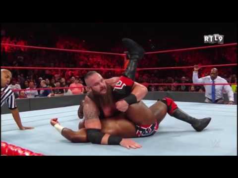 Braun Strowman contre Apollo Crews:RAW 6 JUILLET 2017 VF