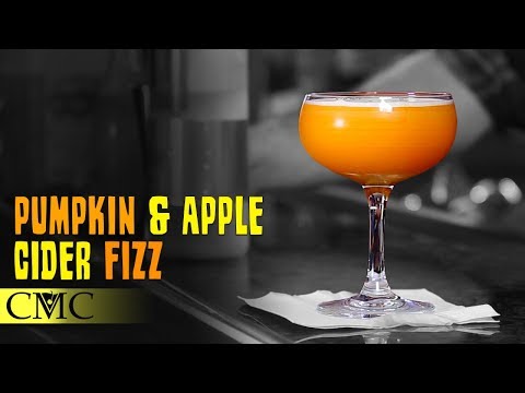 How To Make The Pumpkin & Apple Cider Fizz 🦃  Thanksgiving Cocktail