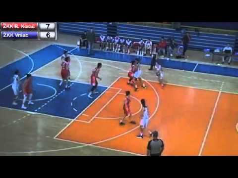 27.03.2016. ZKK Radivoj Korać - ZKK Vršac - 1. poluvreme