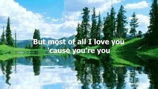 Download lagu I Love You Because by Jim Reeves - 1963 (with lyrics) mp3