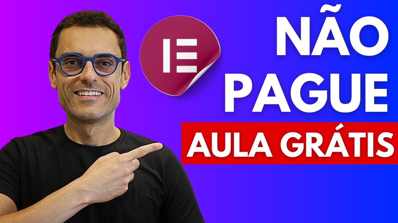 ⚠️ CURSO GRATUITO DE ELEMENTOR: COMO CRIAR PÁGINA NO ELEMENTOR (TUTORIAL)
