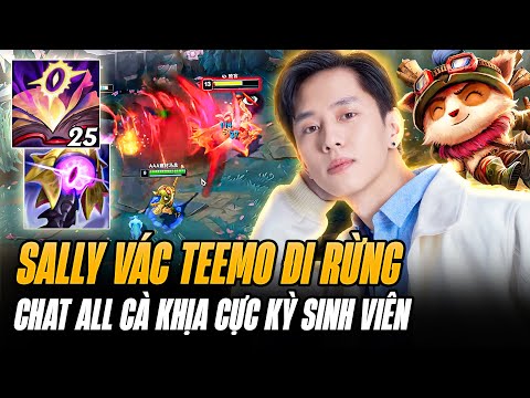 Sally Carry Teemo To The Jungle Farm Network With Time Chat All Teasing Your Team Extremely Student