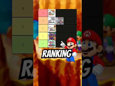RANKING EVERY MARIO AND LUIGI GAME!!! (Including Brothership) #mario