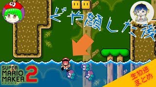 【じっつー】どや顔した後のお約束　マリオメーカー2【ないべっちょ】【生放送再編集】