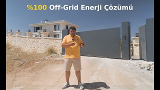 Şebekeye İhtiyaç Yok! ☀️⚡ Kastamonu’da %100 Off-Grid Enerji Çözümü