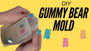 How to Make a Silicone Mold of Gummy Bears | Easy DIY Mold Making Tutorial