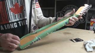 Video thumbnail for Bill Lawrence SwampKaster T Guitar by Dave's World of Fun Stuff