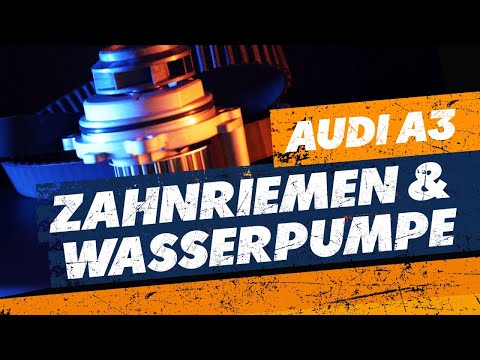 Replacing the water pump with timing belt - Audi A3 1.6l [TUTORIAL]