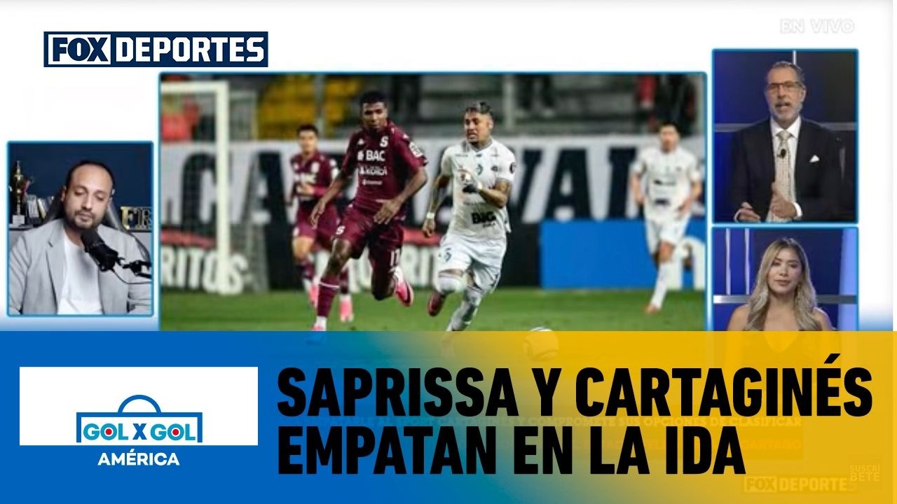 SAPRISSA 2-2 CARTAGINÉS | Empate en la ida de cuartos de final de Copa Centroamericana | GolXGol