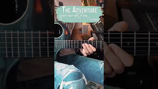 The Adventure Angels & Airwaves Guitar Lesson // The Adventure Guitar Tutorial #Shorts