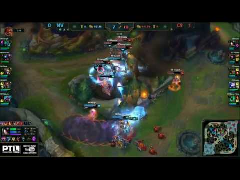 LoL Highlights C9 vs nV Game 2   LCS NA Summer 2016 25 06 2016   Cloud9 vs Team EnVyUs
