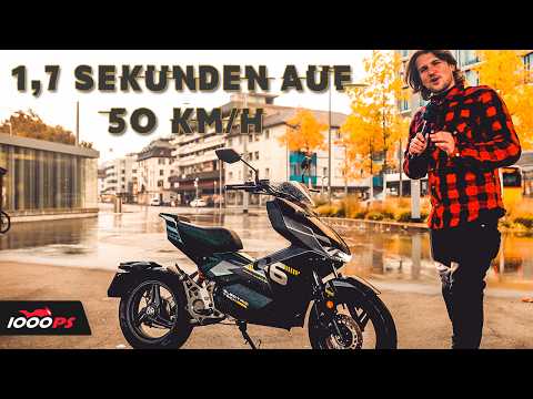 125 km/h schneller Elektroroller! Felo FW-06 Test