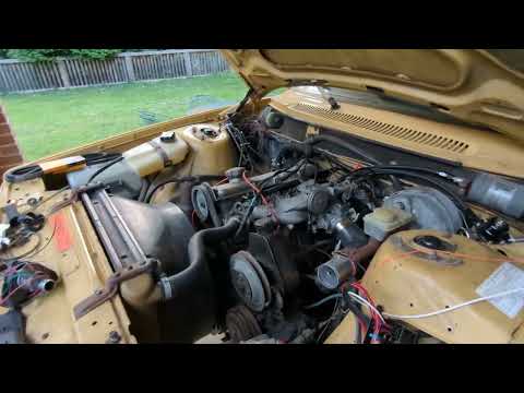 Volvo 245 Megasquirt Startup