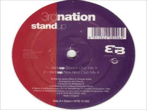 3rd Nation - Stand Up (Nick Nice Club Mix) 1993 BTB RECORDS