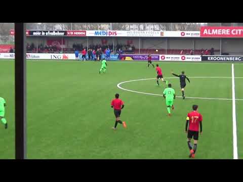 Holland Cup 7e wedstrijd JU19  van Riemsdijk sport Acedemy - FC Almere 3-0