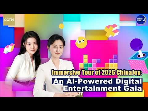 Live: Immersive tour of 2026 ChinaJoy: An AI-powered digital entertainment gala